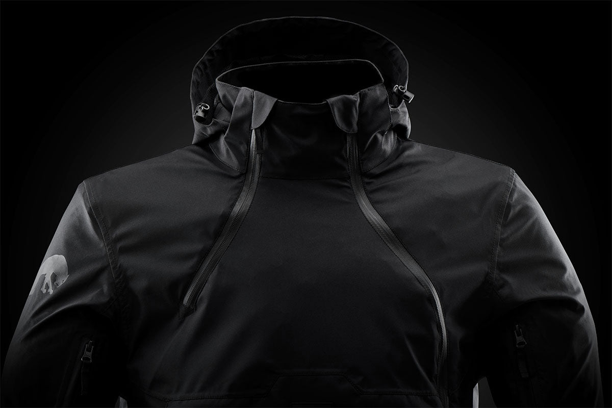 Blouson Moto Furygan ASHTON — Protection CE Niveau A Noir - LE PRATIQUE DU MOTARD