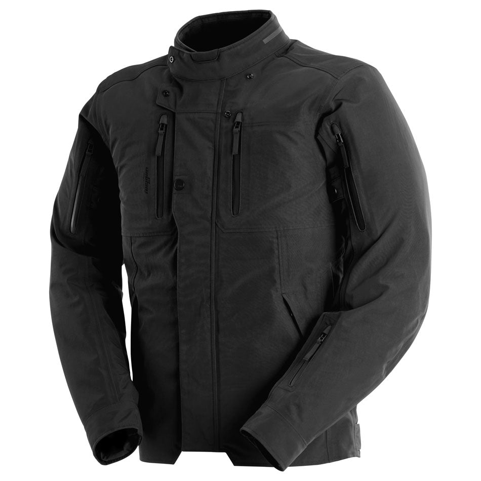 Blouson Moto Furygan HARRIS TROOPER — Protection CE Niveau A Noir - LE PRATIQUE DU MOTARD