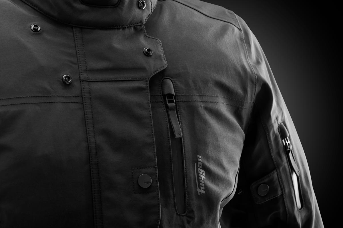 Blouson Moto Furygan SARAH TROOPER — Protection CE Niveau A Noir - LE PRATIQUE DU MOTARD