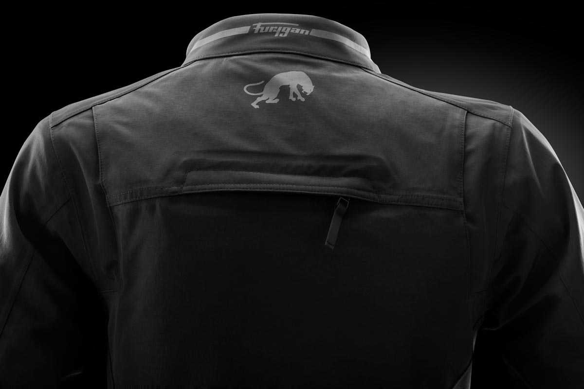 Blouson Moto Furygan SARAH TROOPER — Protection CE Niveau A Noir - LE PRATIQUE DU MOTARD
