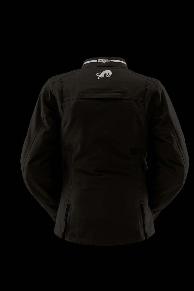 Blouson Moto Furygan SARAH TROOPER — Protection CE Niveau A Kaki - LE PRATIQUE DU MOTARD