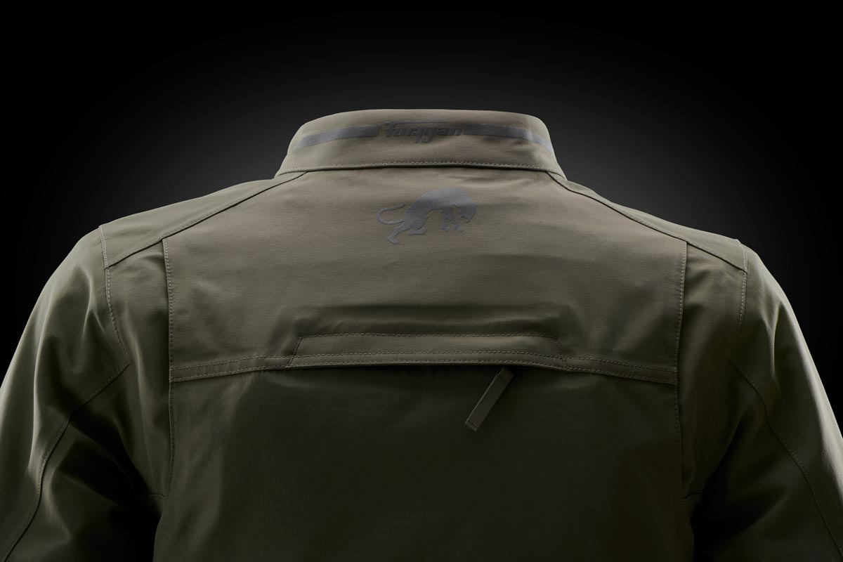 Blouson Moto Furygan SARAH TROOPER — Protection CE Niveau A Kaki - LE PRATIQUE DU MOTARD