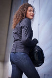 Blouson Moto Furygan JODY — Protection CE Niveau A Noir - LE PRATIQUE DU MOTARD