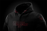 Blouson Moto Furygan LIVIO X KEVLAR® — Protection CE Niveau AA Noir - Rouge - LE PRATIQUE DU MOTARD