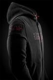 Blouson Moto Furygan LIVIO X KEVLAR® — Protection CE Niveau AA Noir - Rouge - LE PRATIQUE DU MOTARD