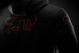 Blouson Moto Furygan LIVIO X KEVLAR® — Protection CE Niveau AA Noir - Rouge - LE PRATIQUE DU MOTARD