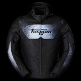 Blouson Moto Furygan SHARD HV — Protection CE Niveau AA Noir - Gris Reflect - LE PRATIQUE DU MOTARD