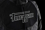 Blouson Moto Furygan WB08 VENTED+ — Protection CE Niveau A Noir - Blanc - LE PRATIQUE DU MOTARD