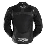 Blouson Moto Furygan WB08 VENTED+ — Protection CE Niveau A Noir - Blanc - LE PRATIQUE DU MOTARD