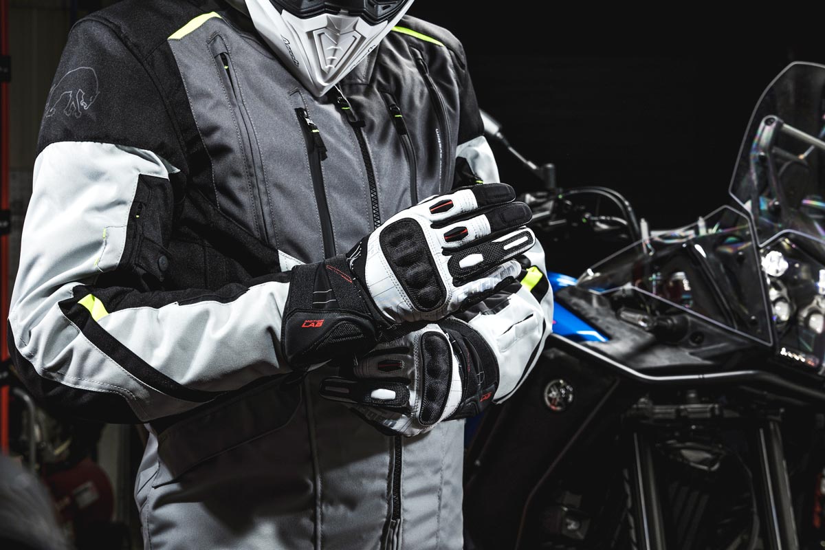 Blouson Moto Furygan BROOKS — Protection CE Niveau AA Noir - Pearl - Anthra - Stab - LE PRATIQUE DU MOTARD