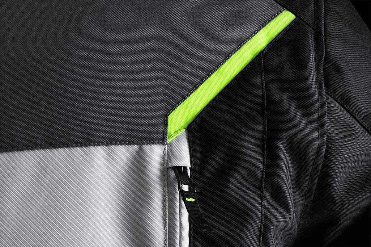 Blouson Moto Furygan BROOKS — Protection CE Niveau AA Noir - Pearl - Anthra - Stab - LE PRATIQUE DU MOTARD