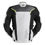 Blouson Moto Furygan BROOKS — Protection CE Niveau AA Noir - Pearl - Anthra - Stab - LE PRATIQUE DU MOTARD