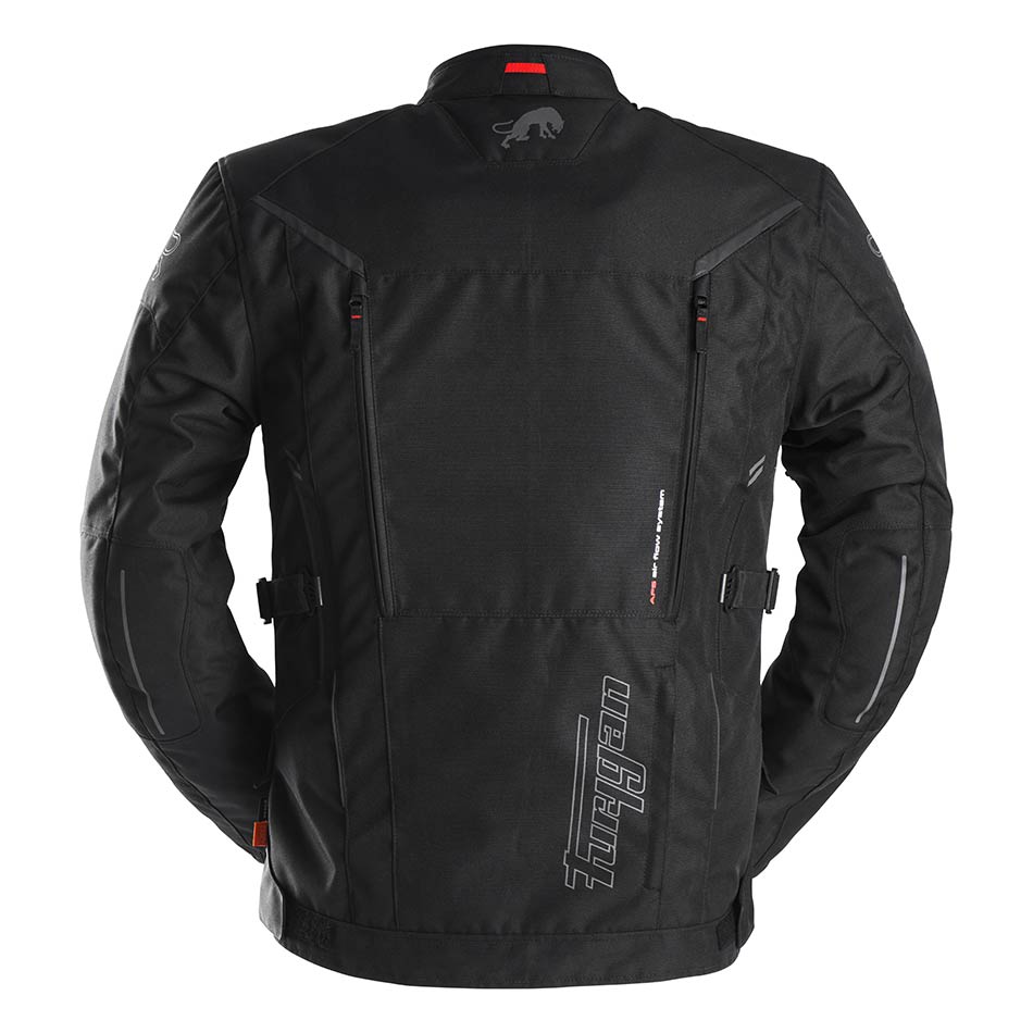 Blouson Moto Furygan BROOKS — Protection CE Niveau AA Noir - LE PRATIQUE DU MOTARD