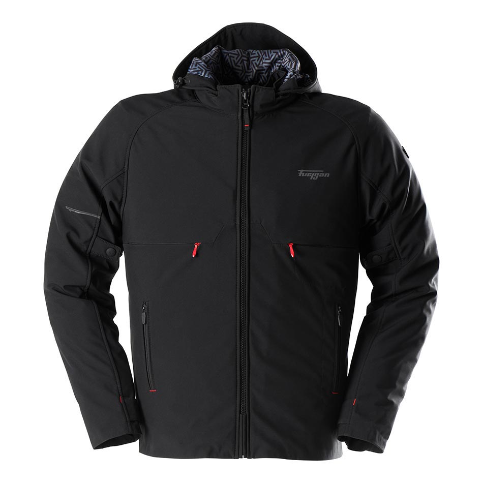 Blouson Moto Furygan ADDAX — Protection CE Niveau AA Noir - LE PRATIQUE DU MOTARD