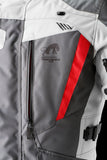Blouson Moto Furygan APALACHES EVO — Protection CE Niveau AA Gris - Pearl - Rouge - LE PRATIQUE DU MOTARD