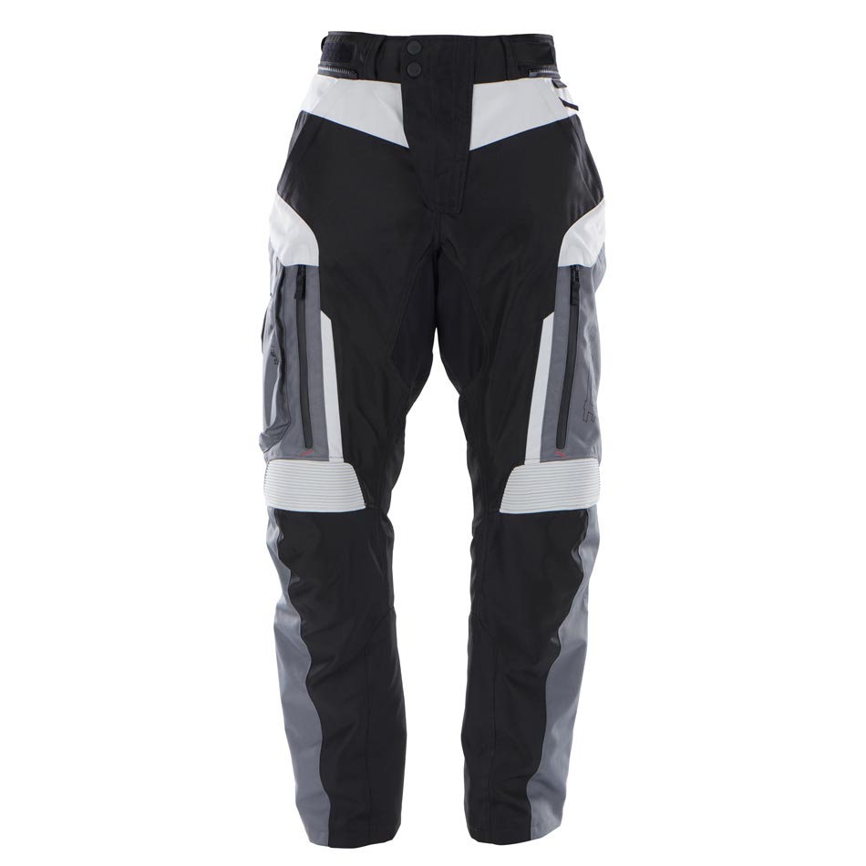 Pantalon Moto Adventure Homologué AA Zip Blouson — Pearl-Anthra-Noir, vue principale