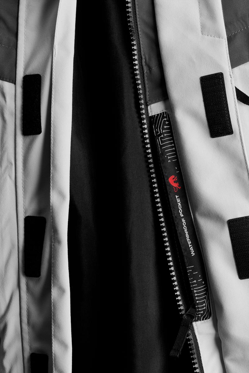 Blouson Moto Furygan CHALLENGER 3C PRIMALOFT® — Protection CE Niveau AA Noir - Pearl - Anthra - Stab - LE PRATIQUE DU MOTARD