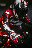 Gants Moto Furygan STYG20 X KEVLAR® Noir - Blanc - Rouge — Certifié CE - LE PRATIQUE DU MOTARD