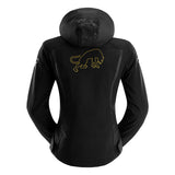 Blouson Moto Furygan SKYE LADY — Protection CE Niveau A Noir - Or - LE PRATIQUE DU MOTARD