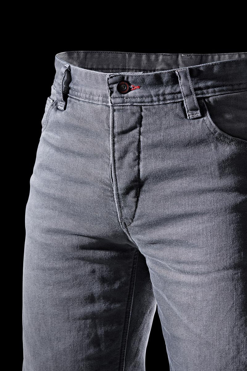 Pantalon Moto Furygan D12 X KEVLAR® STRAIGHT — Protection CE Niveau AA Gris - LE PRATIQUE DU MOTARD