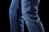 Pantalon Moto Furygan K12 X KEVLAR® STRAIGHT — Protection CE Niveau AAA Medium blue - LE PRATIQUE DU MOTARD