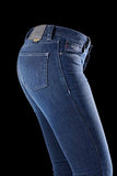 Pantalon Moto Furygan KATE X KEVLAR® STRAIGHT — Protection CE Niveau AAA Medium blue - LE PRATIQUE DU MOTARD