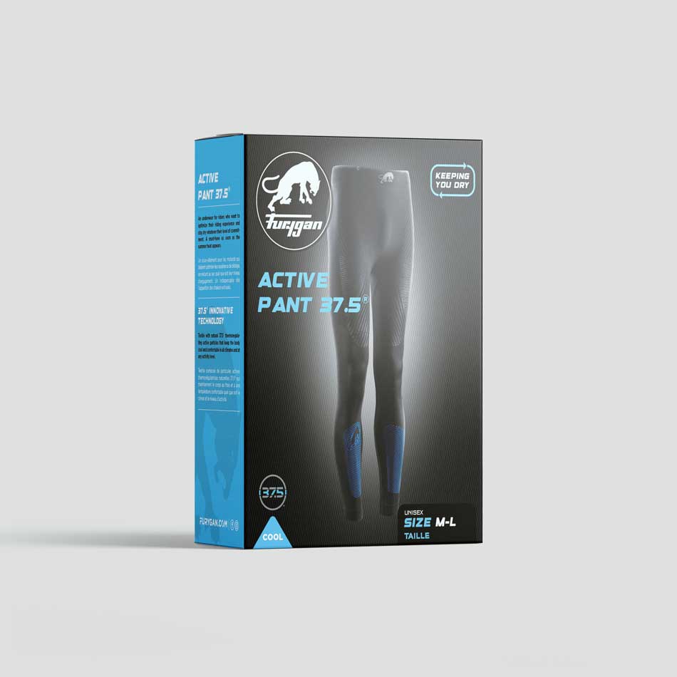 Vêtements Lifestyle Furygan ACTIVE PANT 37.5® Noir - LE PRATIQUE DU MOTARD