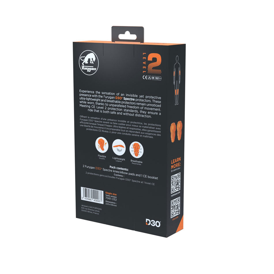 JACKET PACK SPECTRE D3O® L2 - Orange