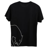 T-SHIRT RAGE - Noir-Blanc-Rouge