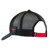 Casquette Furygan TRUCKER RAGE Noir-Blanc-Rouge — L'Esprit Racer