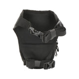 Sacoche de Cuisse Moto XL Réfléchissante — Noir, vue vue 2