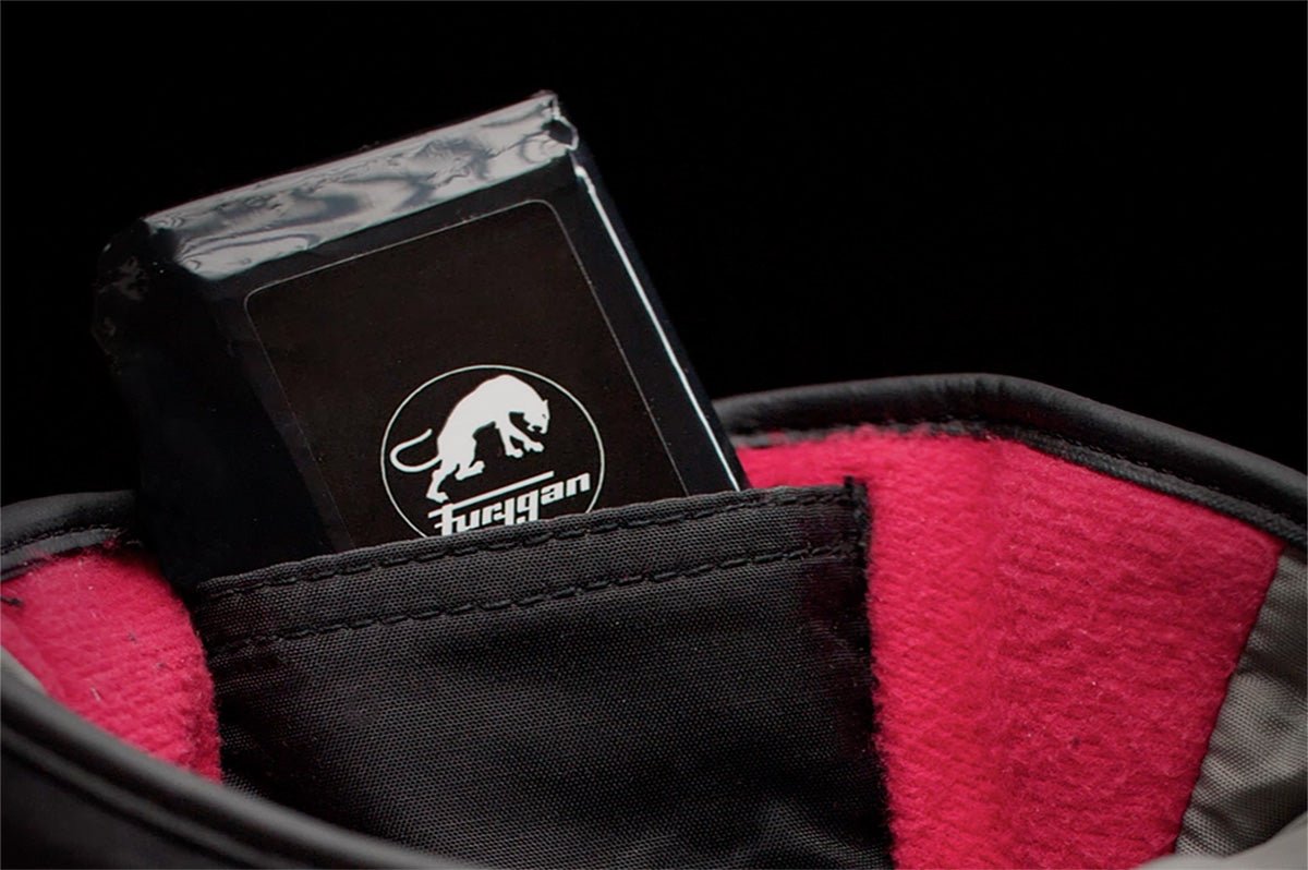 Gants Moto Furygan BATTERIES HEAT Noir - LE PRATIQUE DU MOTARD
