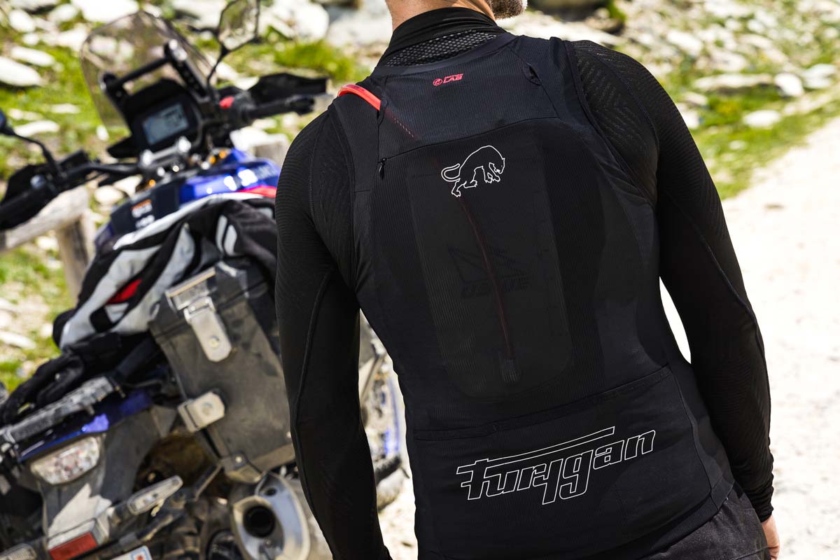 X-ROAD VEST D3O® - Noir