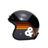 Casque Jet Vintage Benson & Cherry x Mârkö - LE PRATIQUE DU MOTARD Casque Jet Vintage Benson & Cherry x Mârkö - LE PRATIQUE DU MOTARD