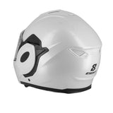 Casque Flip-Up FlipTech EIGHT – Blanc Brillant | ECE 22.06 Jet & Intégral