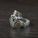 Bague motard - Crâne mexicain - LE PRATIQUE DU MOTARD