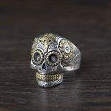 Bague motard - Crâne mexicain - LE PRATIQUE DU MOTARD