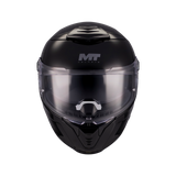 Casque intégral MT Thunder 4 SV Pure Noir Gloss — vue de côté — Le Pratique du Motard