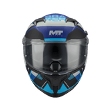Casque Intégral MT Braker SV Inception Mat Noir/Bleu— ECE 22.06 - LE PRATIQUE DU MOTARD