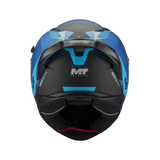 Casque Intégral MT Braker SV Inception Mat Noir/Bleu— ECE 22.06 - LE PRATIQUE DU MOTARD
