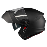 Matte Black Double Visor Modular Helmet | SLine550