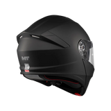 Matte Black Double Visor Modular Helmet | SLine550