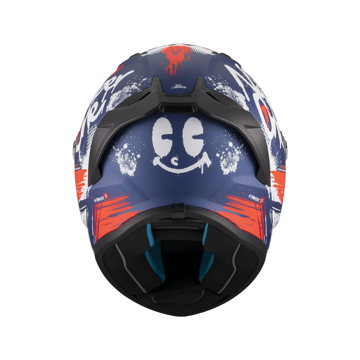 Casque cross enfant MT Stinger 2 Kids Rocket — pic amovible — Le Pratique du Motard