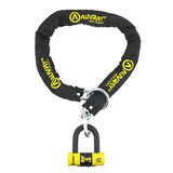 Antivol A Chaine Auvray X.Lock 1.20M Lasso Maillon Diam 12 Mm Avec U Xtrem Mini 52X65Mm (Diam 16 Mm) (U Classe Sra)