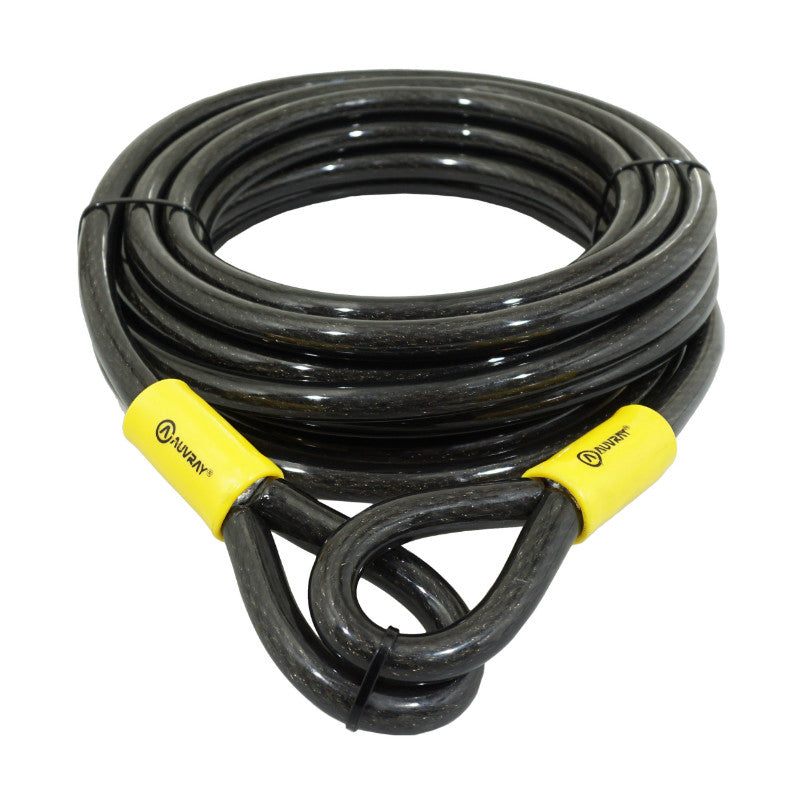 Antivol Velo Cable A Boucle Auvray Magasin Renforce Diam 15 Mm - L 9 M