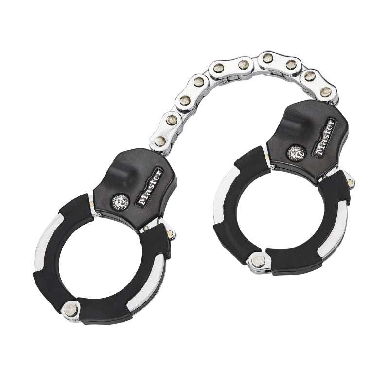 Antivol Velo / Trottinette A Menotte Masterlock Street Cuff L55 Cm - Livre Avec 4 Cles - Niveau Securite 9 - Homologue Fub 1