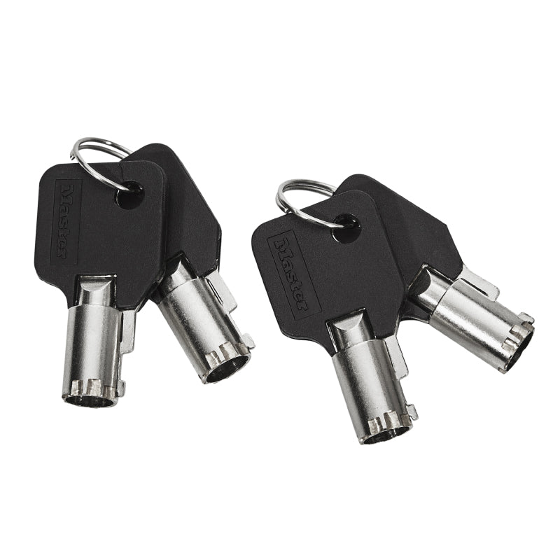 Antivol Velo / Trottinette A Menotte Masterlock Street Cuff L55 Cm - Livre Avec 4 Cles - Niveau Securite 9 - Homologue Fub 1