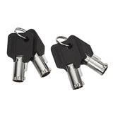 Antivol Velo / Trottinette A Menotte Masterlock Street Cuff L55 Cm - Livre Avec 4 Cles - Niveau Securite 9 - Homologue Fub 1