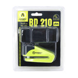 Antivol Bloque Disque Auvray Bd210 (Diam 10Mm) Jaune Avec Pochette
