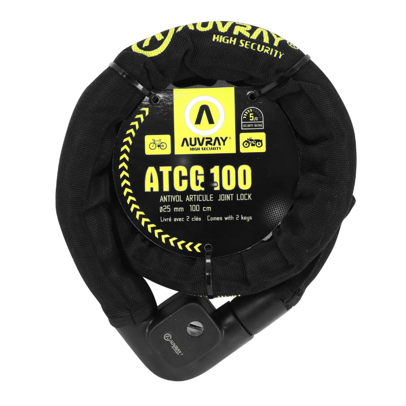 Antivol Articule Auvray Avec Gaine 1.00 M Diam 25 Mm